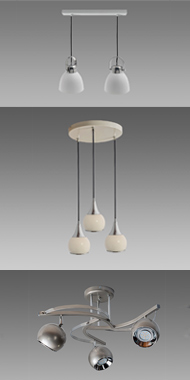 Svietidlá kuchynské lampy moderné plafonds lopty Poľsko